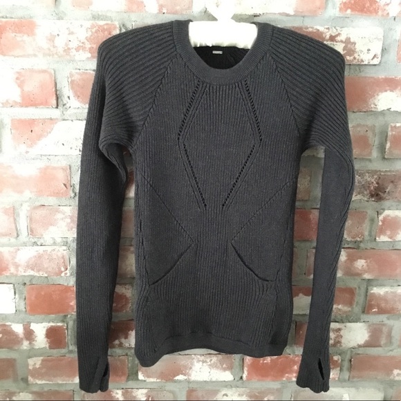 𝅺Lululemon The Better Heathered grey sweater - Picture 1 of 6